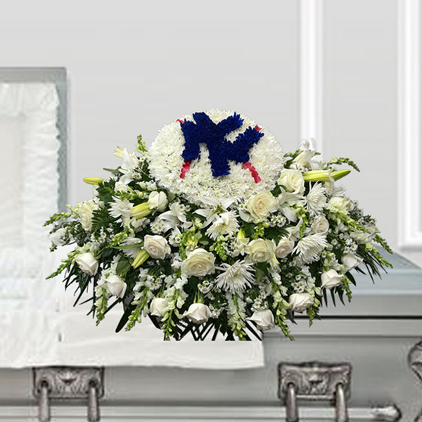 Yankee Baseball Casket