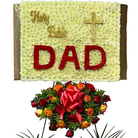 Holy Bible with Dad
