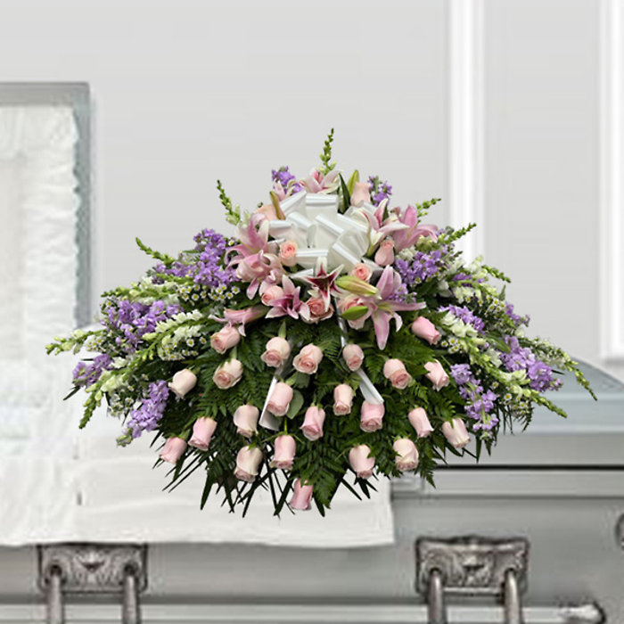 A Heartfelt Farewell Casket
