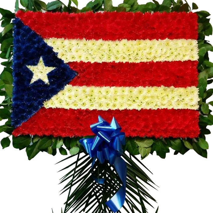 Simply Puerto Rican Flag