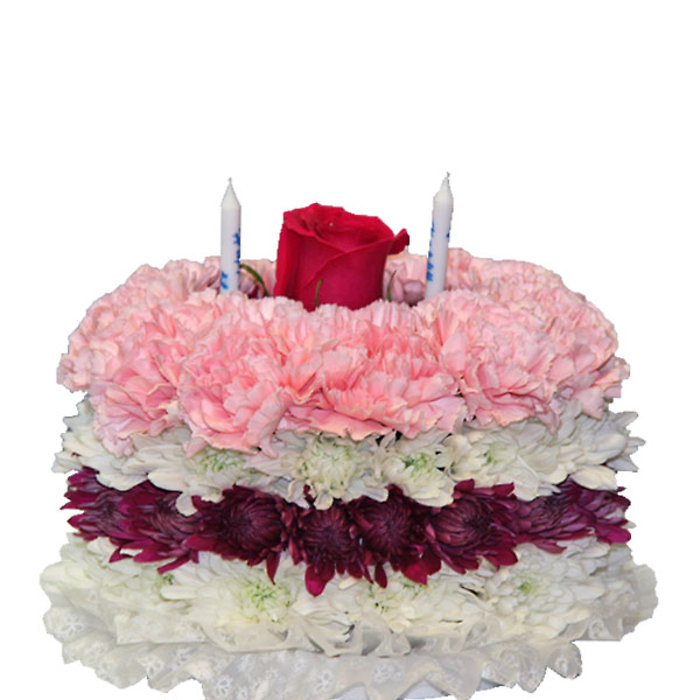 Blooming Birthday Cake